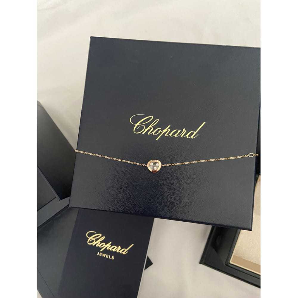 Chopard Happy Diamonds pink gold bracelet - image 8