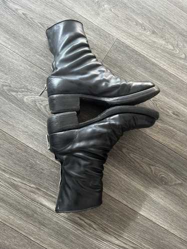 GUIDI NEW MIDLACE BOOTS 17-cordovan - 靴