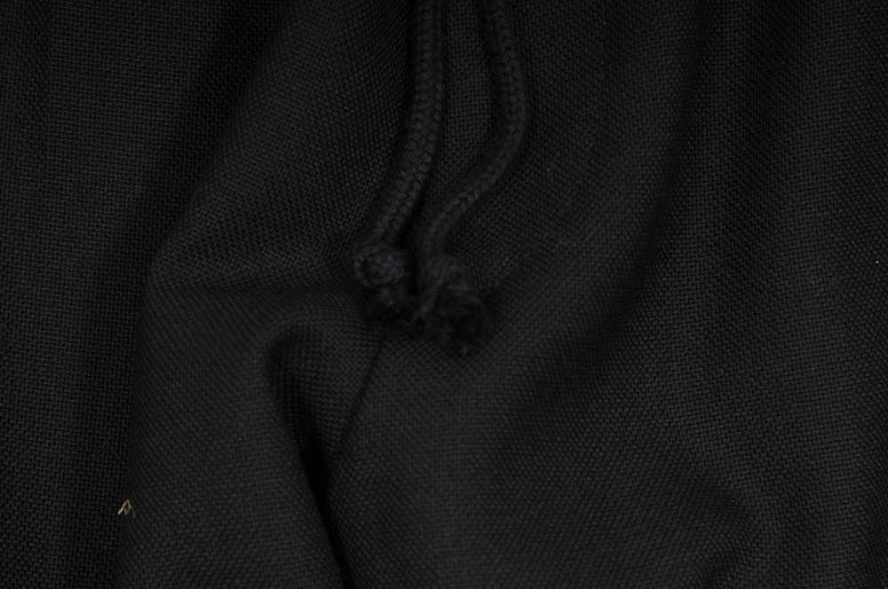 Dries Van Noten Black Gold Striped Split Hem Wool… - image 5