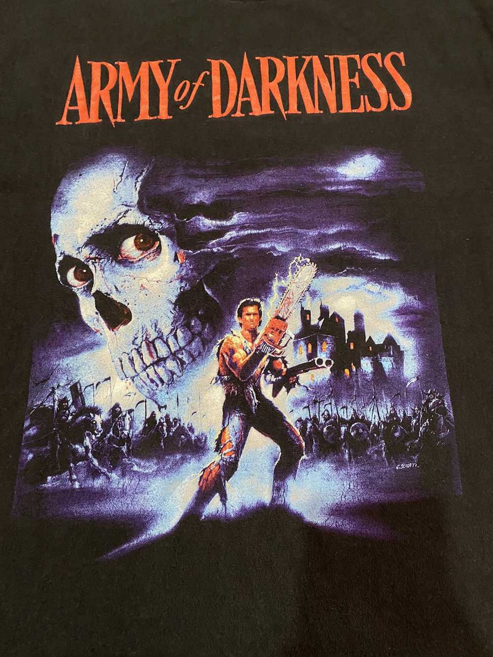 Movie × Vintage Army of darkness 90s horror movie… - image 3