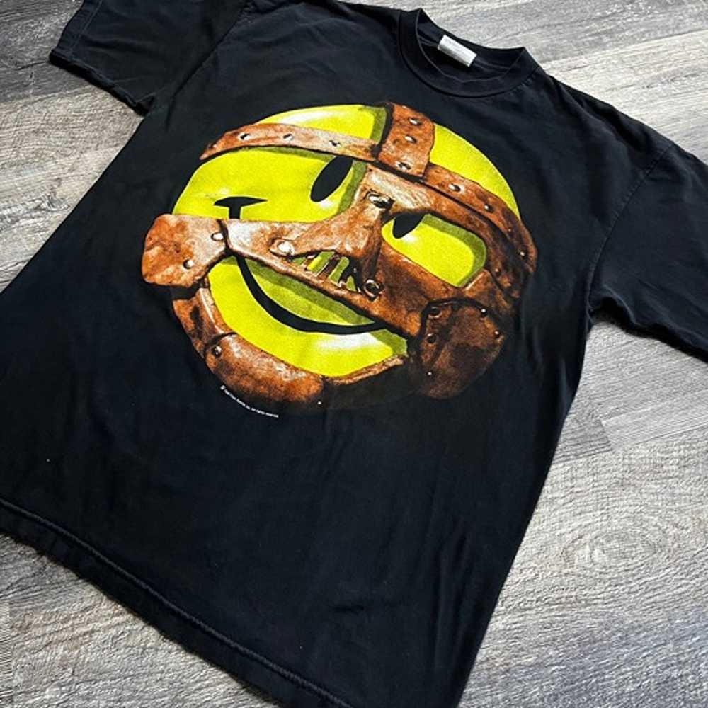 Vintage WWF Mankind Shirt Size XL Black 90's Have… - image 2