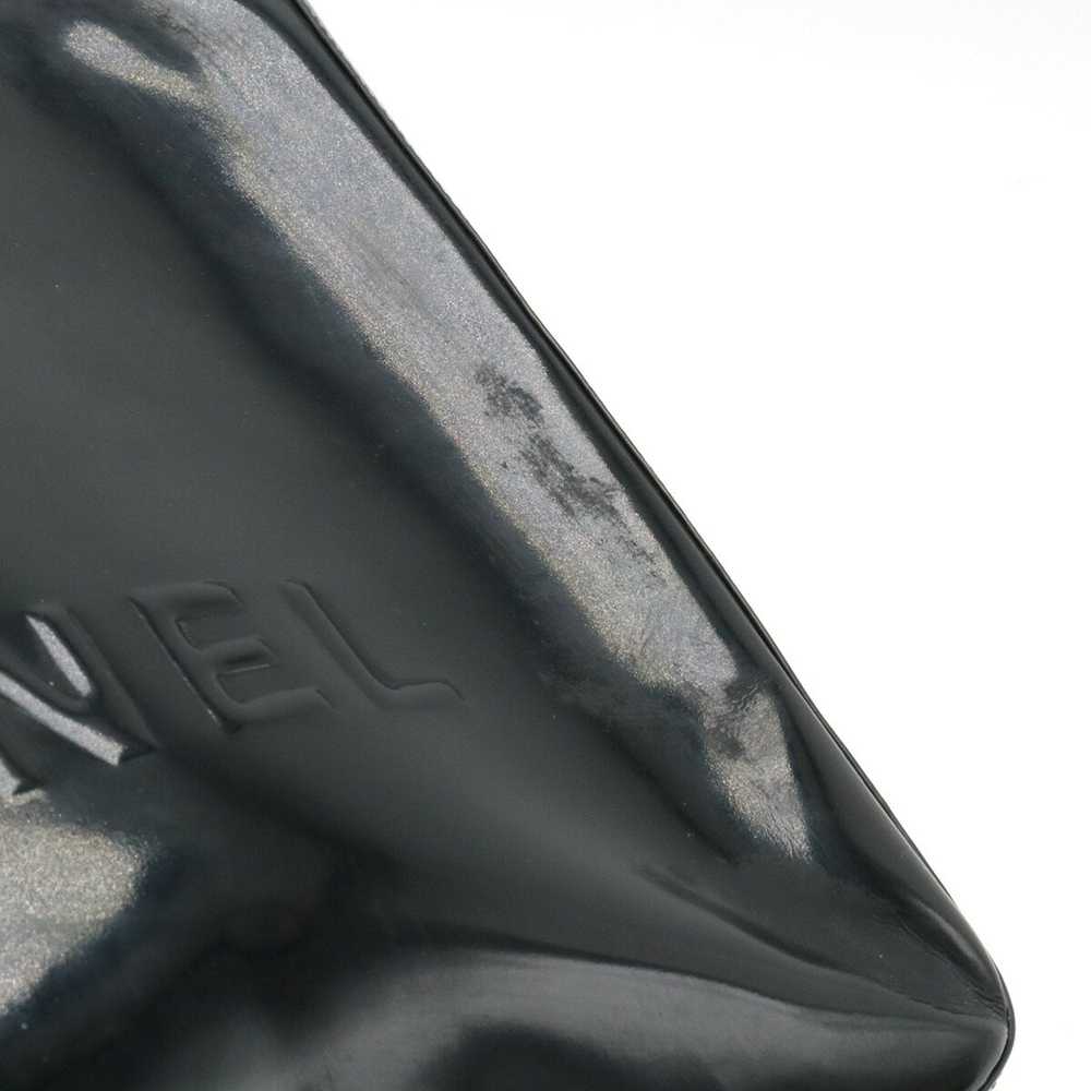 Chanel CHANEL tote bag shoulder enamel patent lea… - image 8