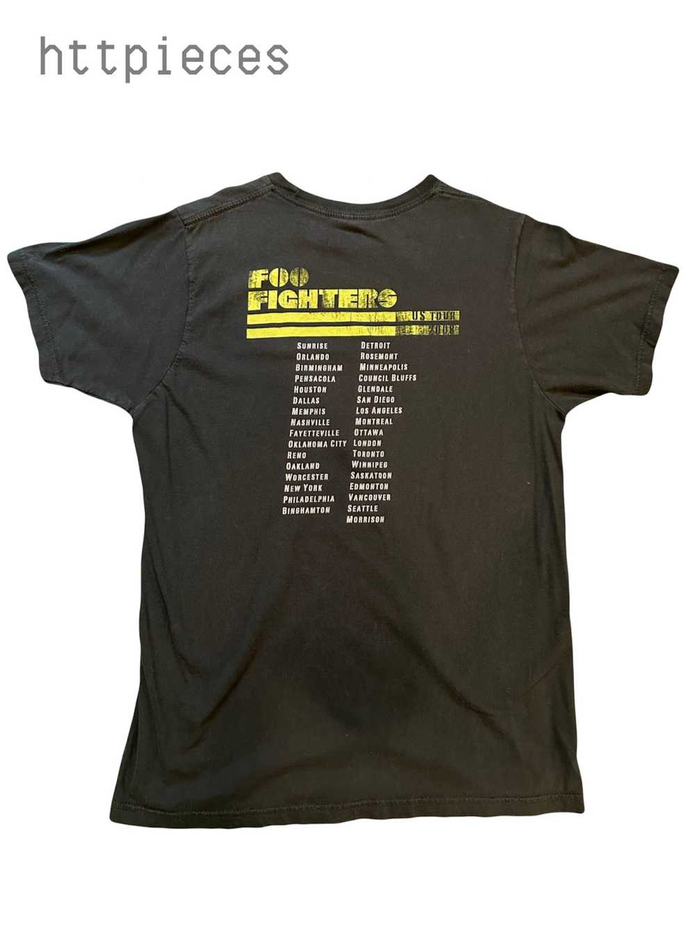 Band Tees 2008 Foo Fighters Tour t - image 2