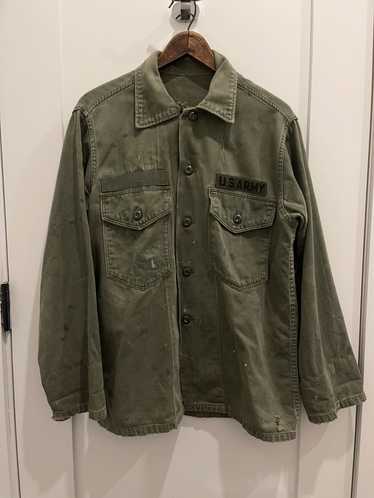 Made In Usa × Usn × Vintage 70s Fatigue Shirt