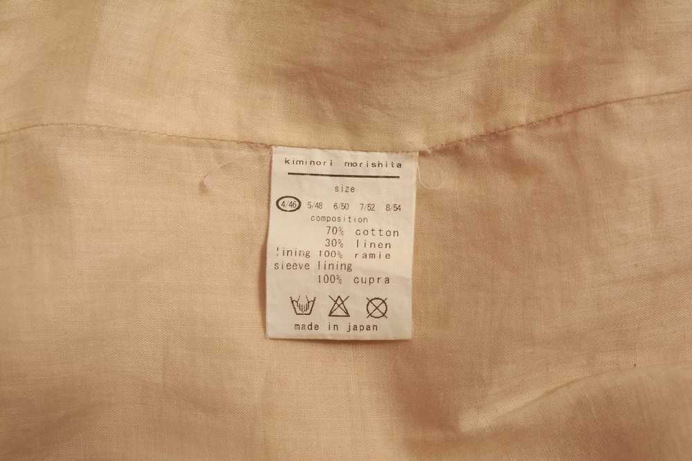 Kiminori Morishita Textured Linen Jacket - image 4