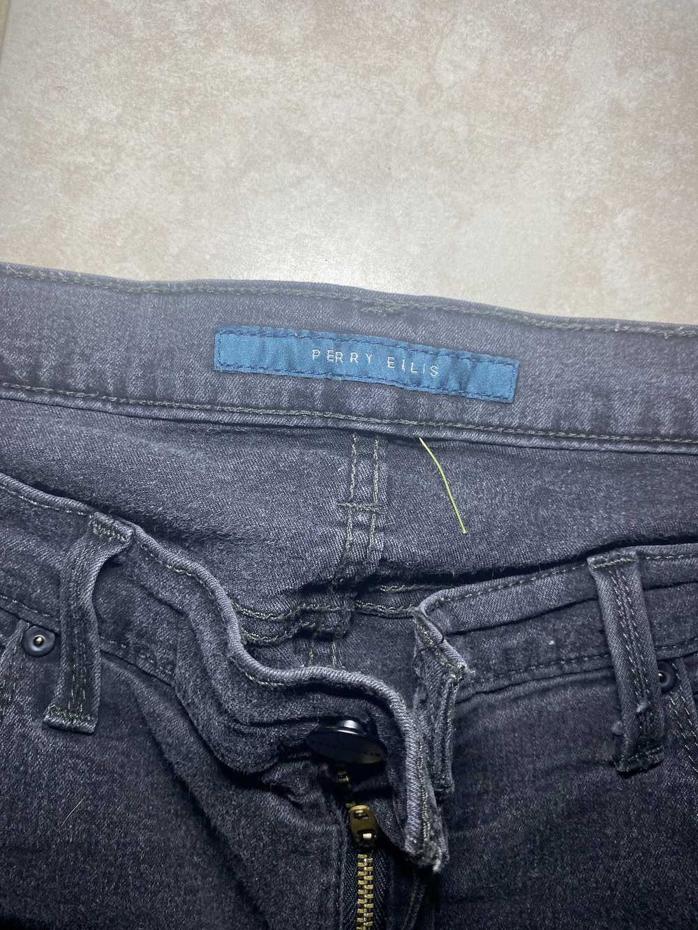Perry Ellis Perry Ellis Grey Jeans - image 4