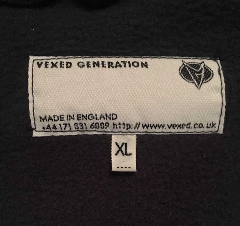 Vexed Generation Late 90s Grey Polartec Ninja Pul… - image 5