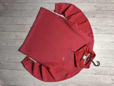 Nike × Streetwear × Vintage Vintage Nike red hood… - image 1