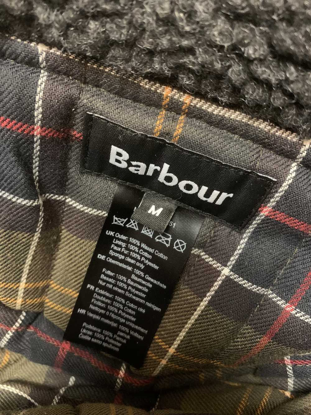 Barbour × Luxury × Vintage Barbour Fleece Lined T… - image 4