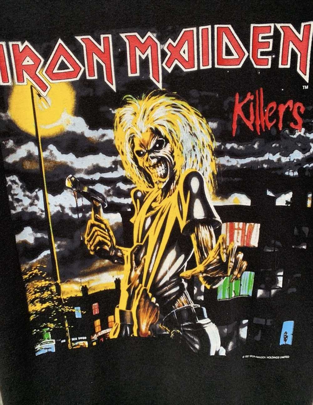 Band Tees × Iron Maiden × Vintage Vintage 1997 Ir… - image 3