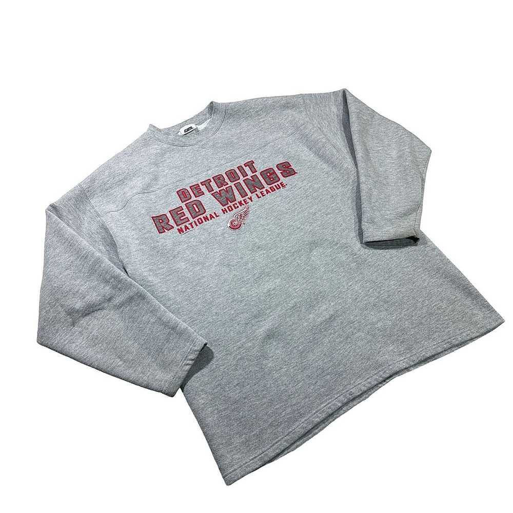 Csa Vintage 1990s Detroit Red Wings CSA Sweatshirt - image 4