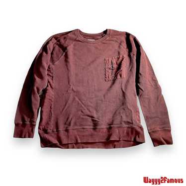 Mossimo Faded Maroon Waffle Layer - image 1