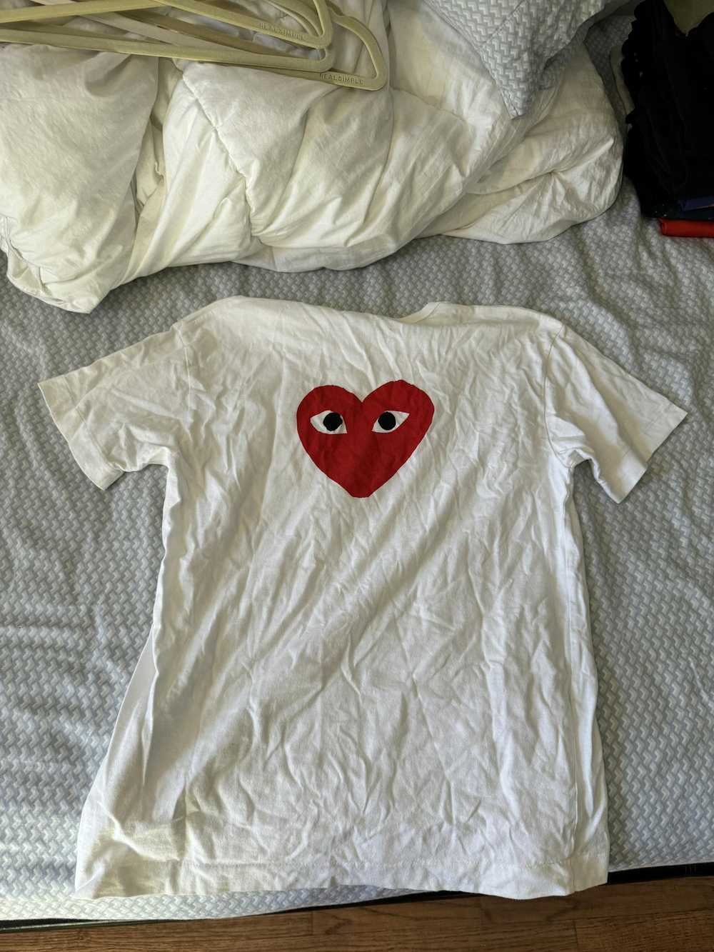 Comme des Garcons CDG Heart White Tee - image 6