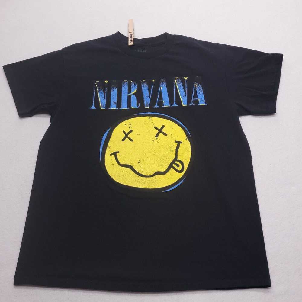 Nirvana Nirvana Casual Graphic T Shirt Adult Mens… - image 2