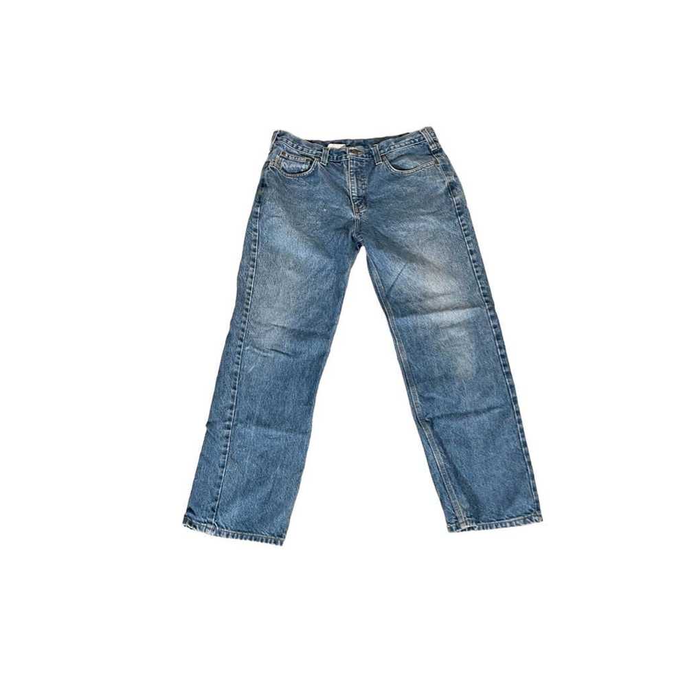 Vintage Carhartt Blue Denim Jeans 36x30 - image 2