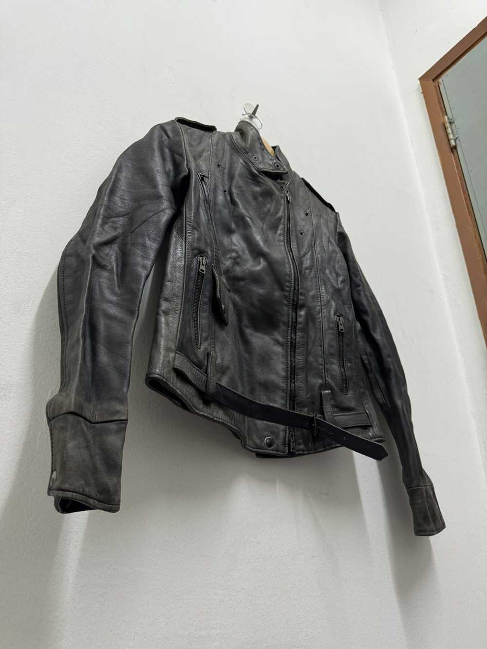 Golden Goose × Vintage Leather biker jacket - image 6