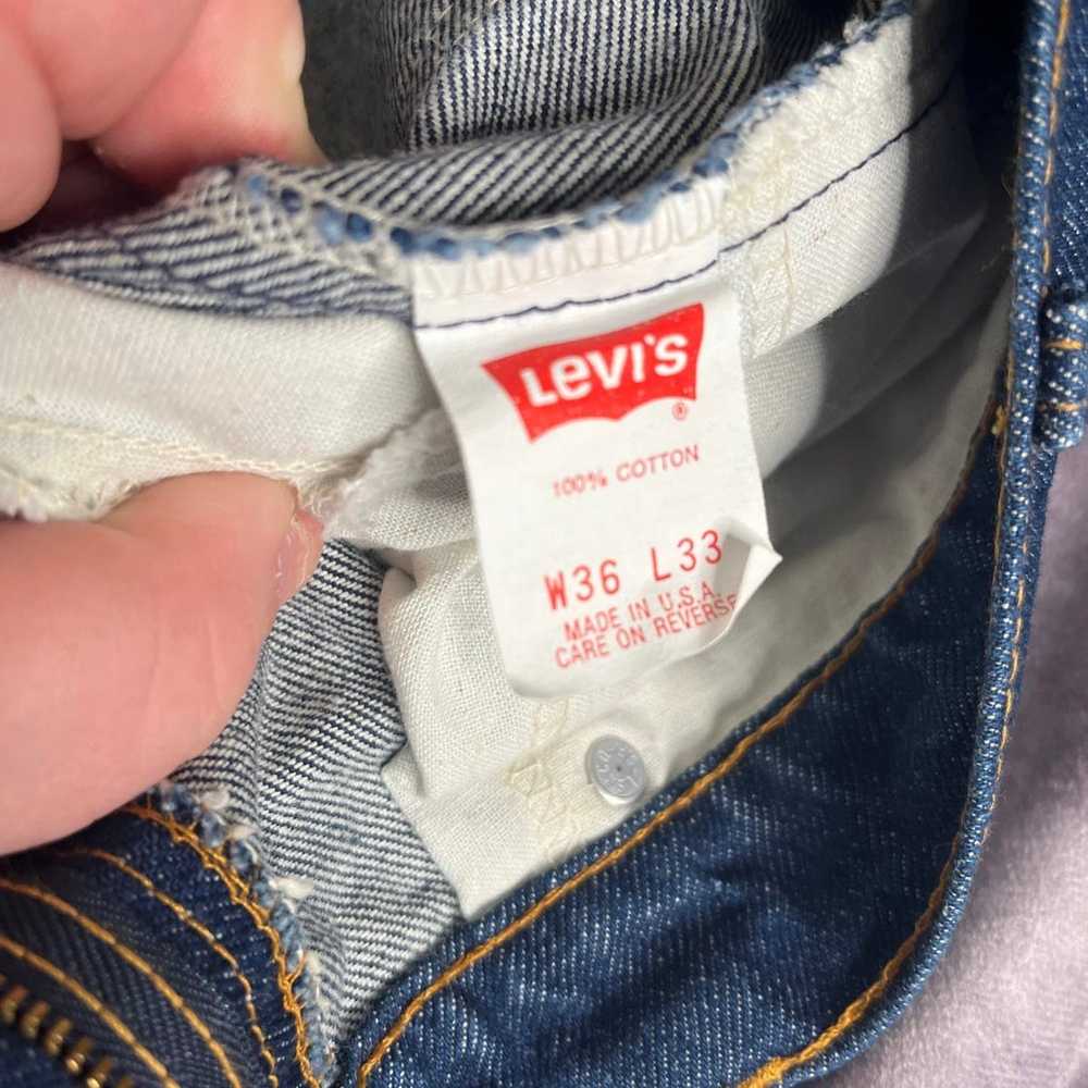Vintage Levi’s Orange Tab Made in USA Jeans - image 3