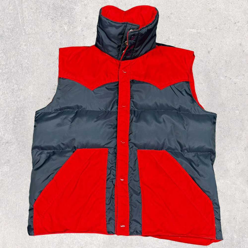 Vintage 1970s Down Puffer Vest - image 4