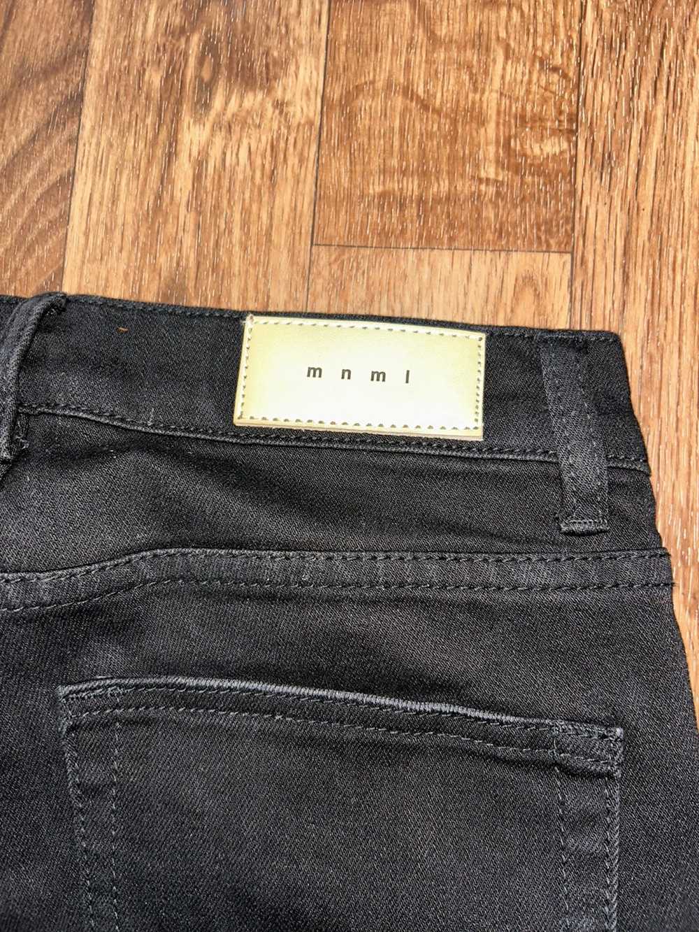 MNML × Streetwear Mnml red bandana patch jeans - image 3