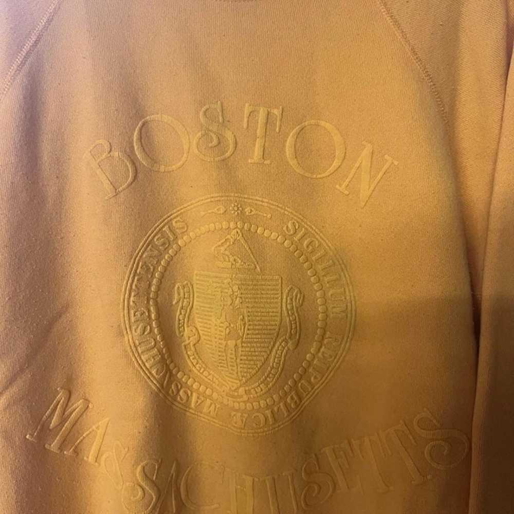 Vintage Tonal Boston Massachusetts Souvenir Sweat… - image 2