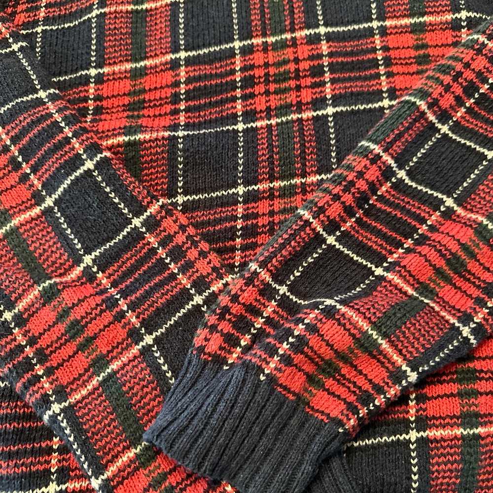 Vintage Polo by Ralph Lauren Plaid Sweater - image 3