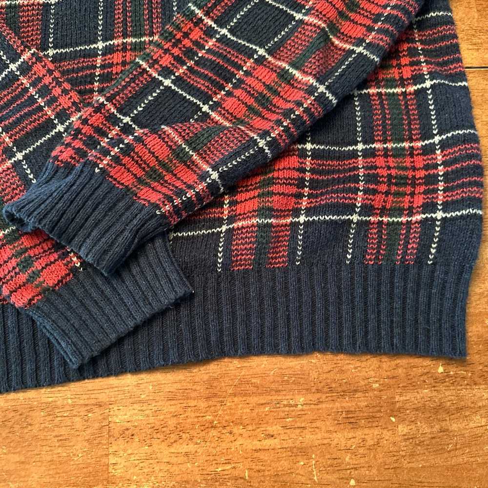 Vintage Polo by Ralph Lauren Plaid Sweater - image 4