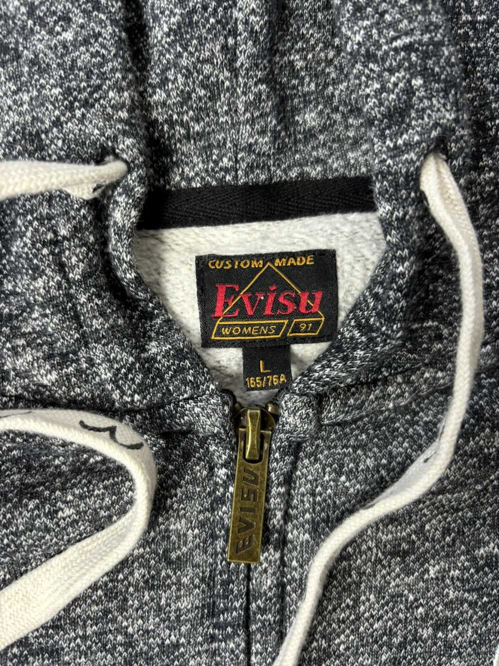 Evisu Evisu Embroidery zip hoodie - image 5