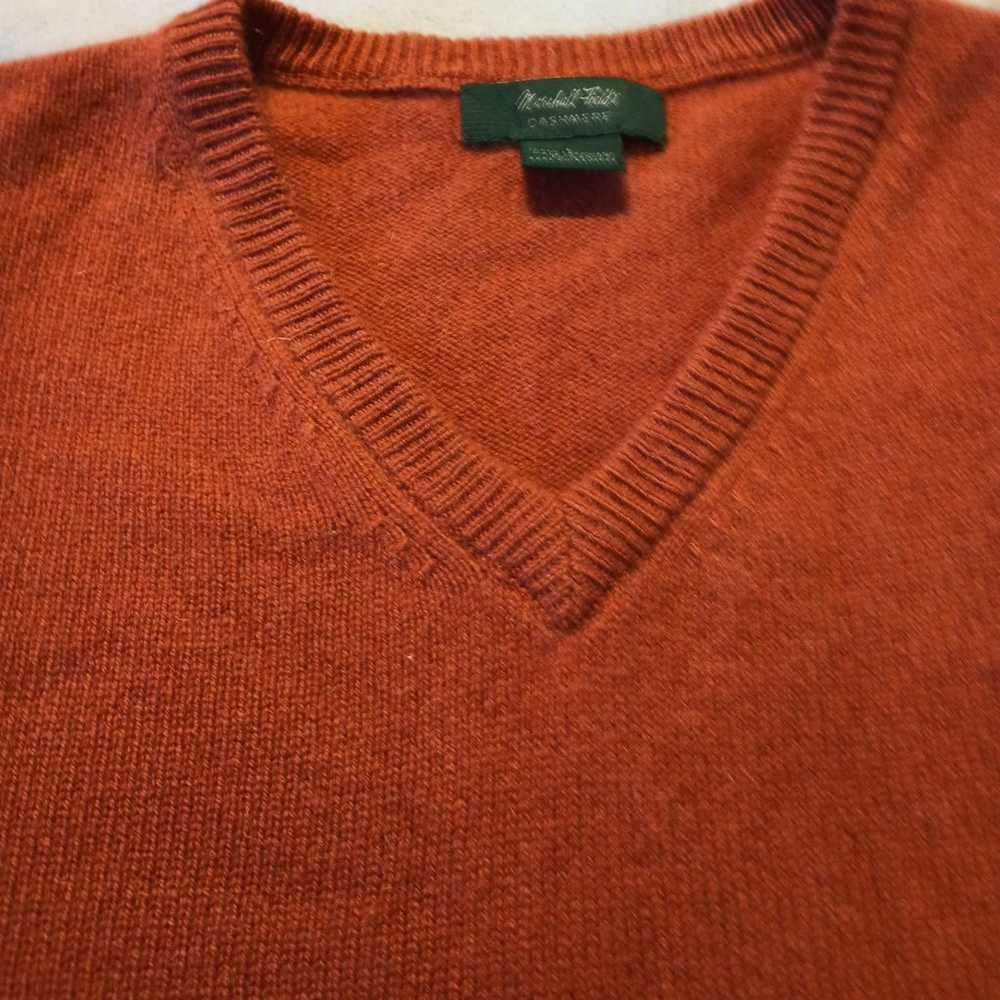 Marshall Fields Men's Cashmere Sweater Size Large… - image 5