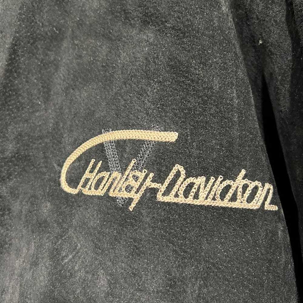 vintage harley davidson v twin power jacket size … - image 3