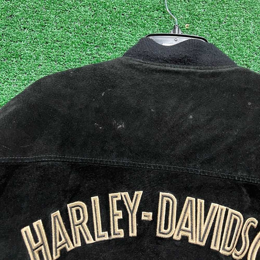vintage harley davidson v twin power jacket size … - image 8