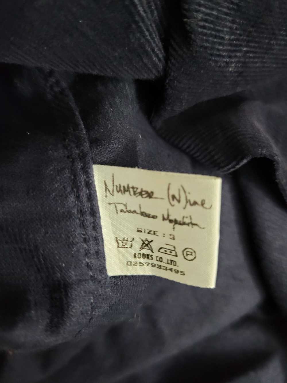 Number (N)ine 03 Corduroy Pajama shirt - image 2