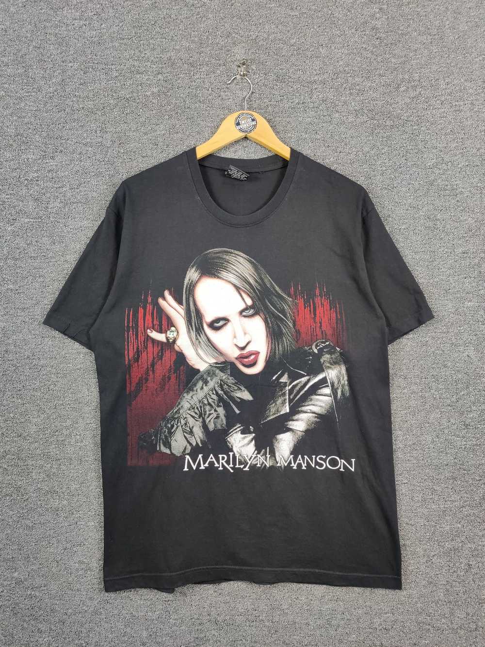 Band Tees × Marilyn Manson × Vintage Vintage Mari… - image 1