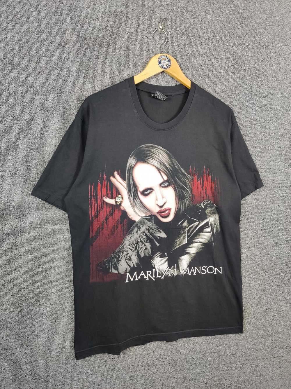 Band Tees × Marilyn Manson × Vintage Vintage Mari… - image 5