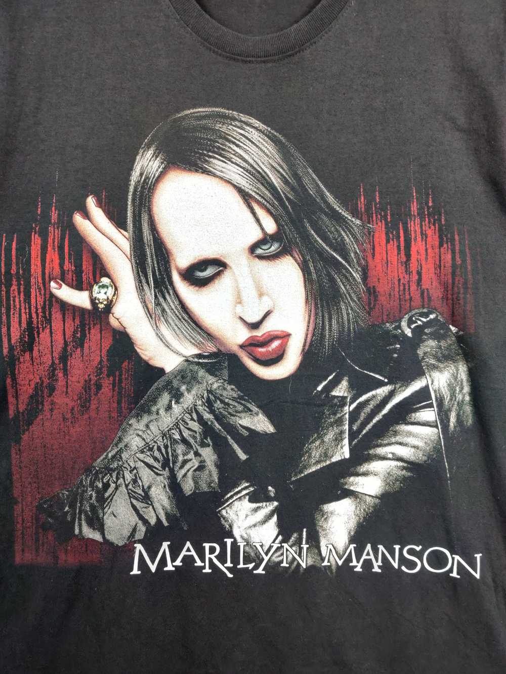 Band Tees × Marilyn Manson × Vintage Vintage Mari… - image 7