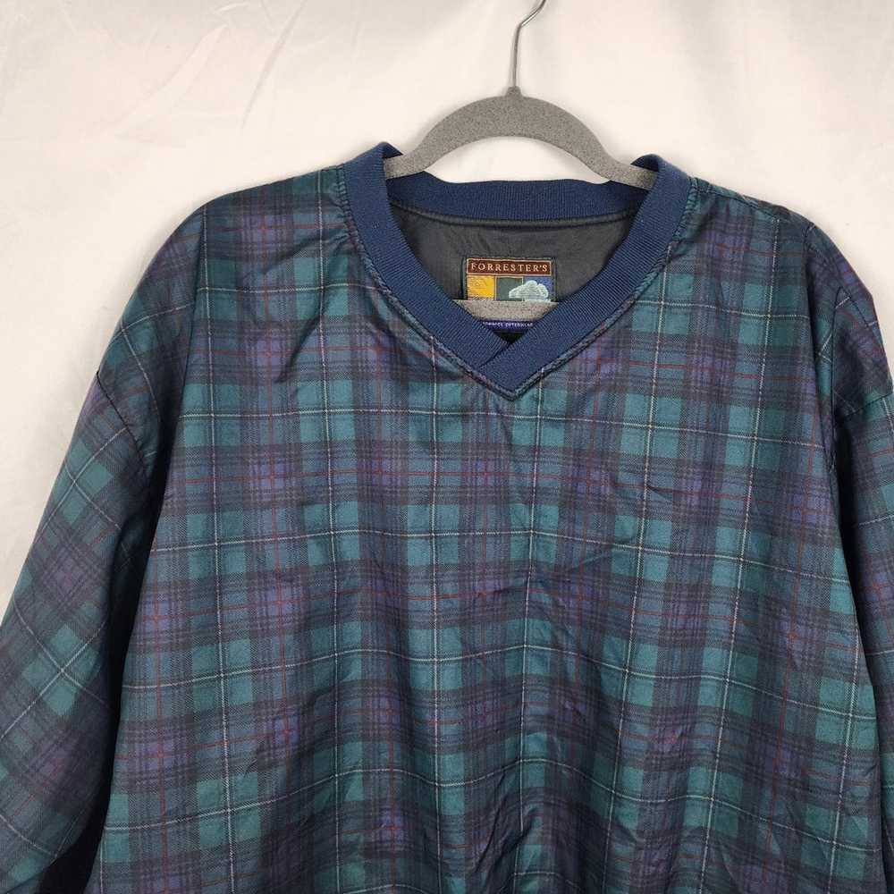 Forrester's Outerwear VTG Performance Golf Plaid … - image 2