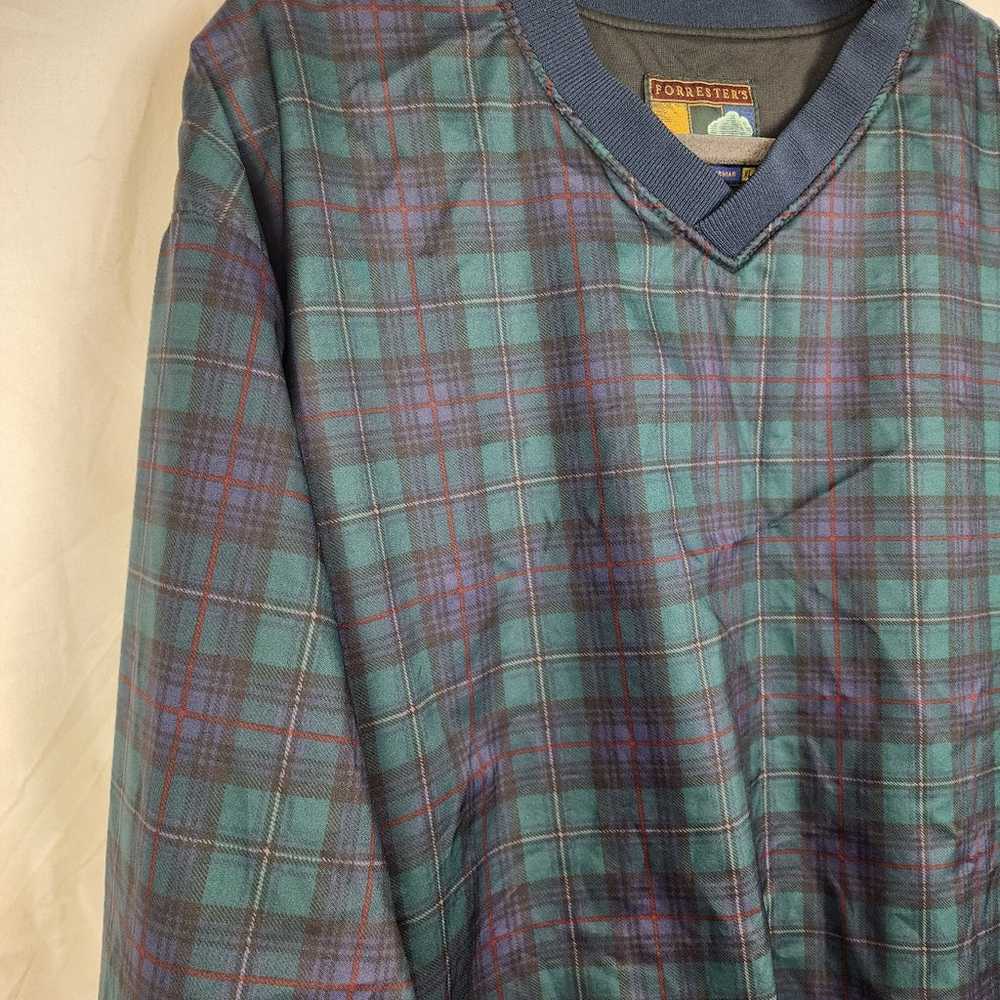 Forrester's Outerwear VTG Performance Golf Plaid … - image 5