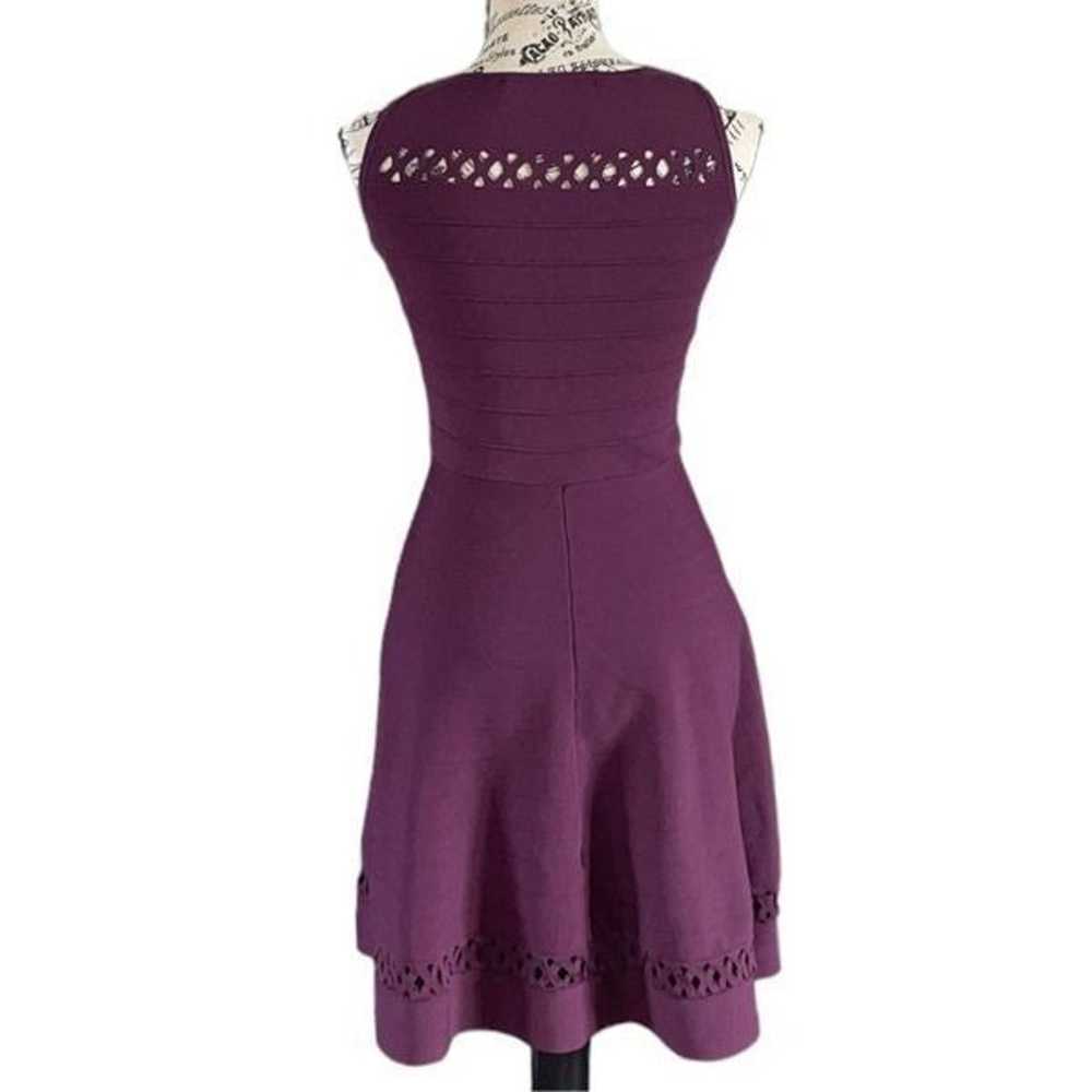 French Connection knitted skater dress with cutwo… - image 5