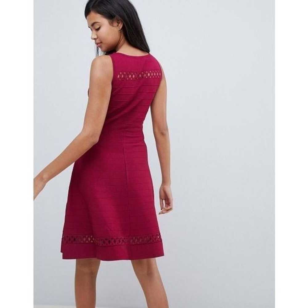 French Connection knitted skater dress with cutwo… - image 6