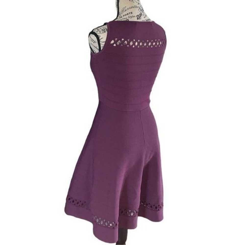 French Connection knitted skater dress with cutwo… - image 7