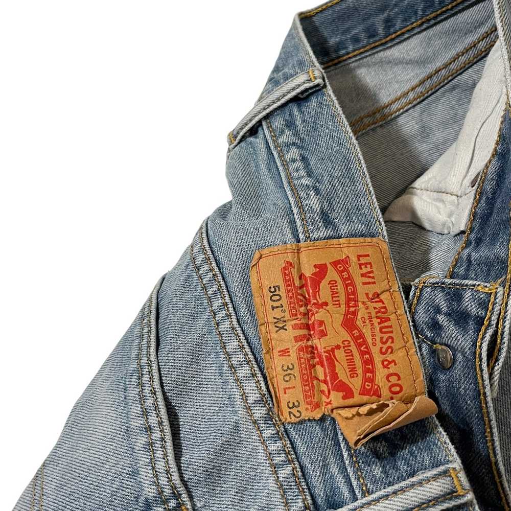 Levi's × Streetwear × Vintage Levis 501xx Distres… - image 5