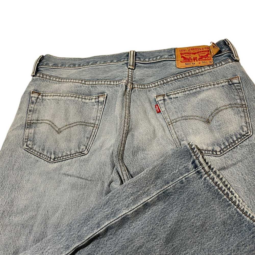 Levi's × Streetwear × Vintage Levis 501xx Distres… - image 7