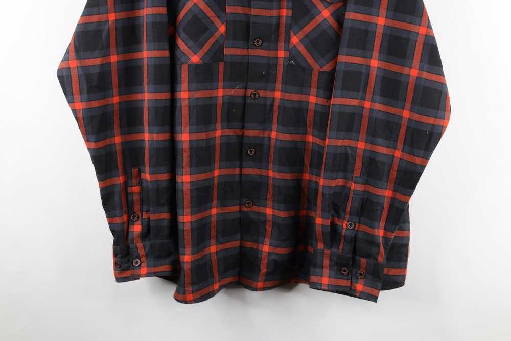 Vintage Dixxon Flannel Company Pan Flannel Button… - image 3