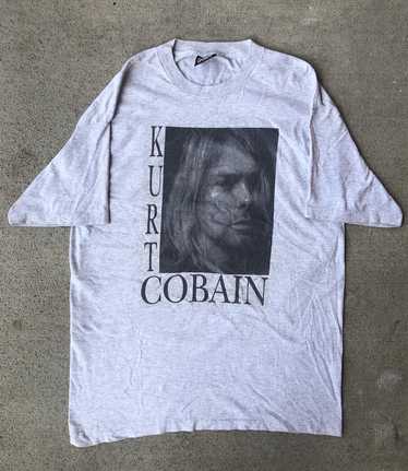 Vintage Nirvana Bleach T shirt Band Tee Single Stitch USA First Tour Men's  2XL