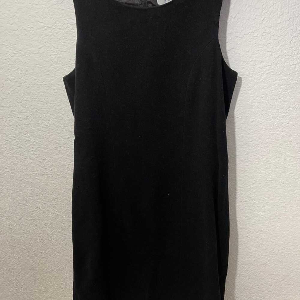 Wool Black Sheath Dress - image 7