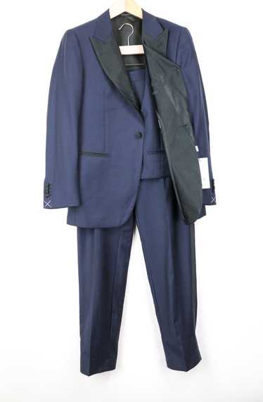 Suitsupply LAZIO TUXEDO UK38S Blue Slim Wool S130'