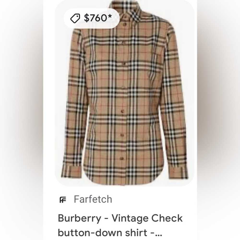 Burberry Burberry Archive Check Button Up Shirt. - image 9