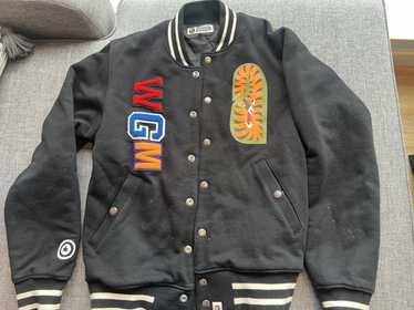 Bape sharke newest varsity jacket small