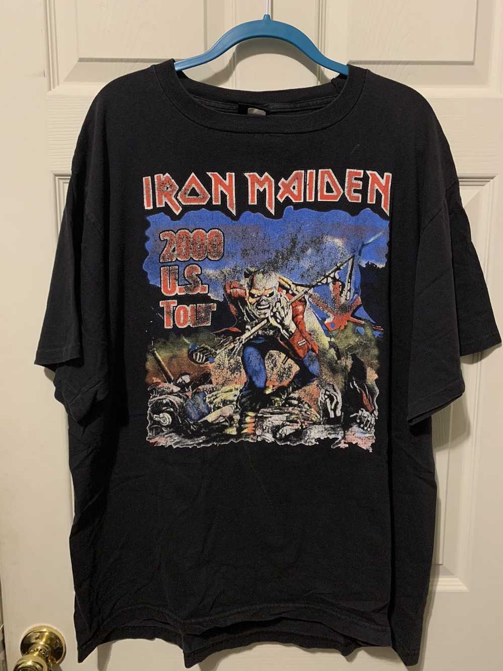 Iron Maiden × Tour Tee × Vintage 2000 Iron Maiden US … - Gem