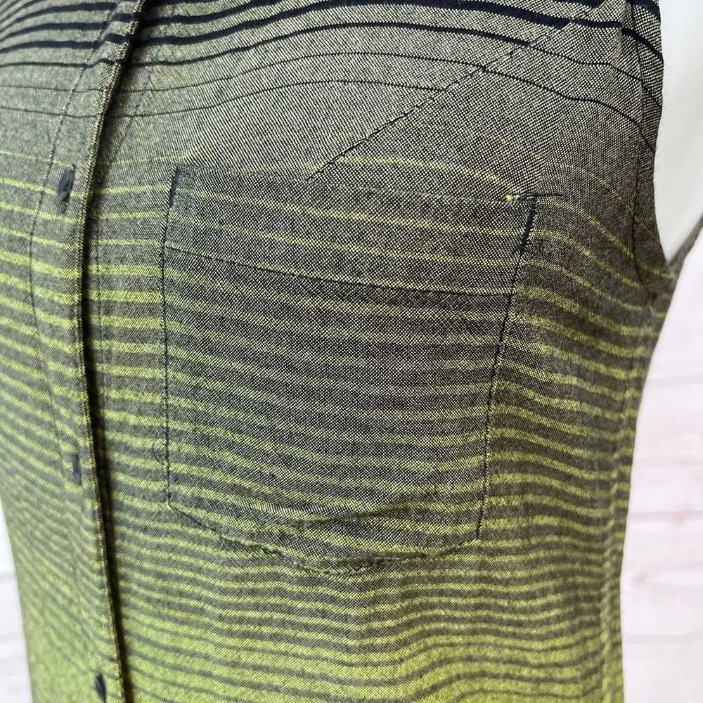 Kavu Ombre Stripe Neon Chartreuse Activewear Butt… - image 6