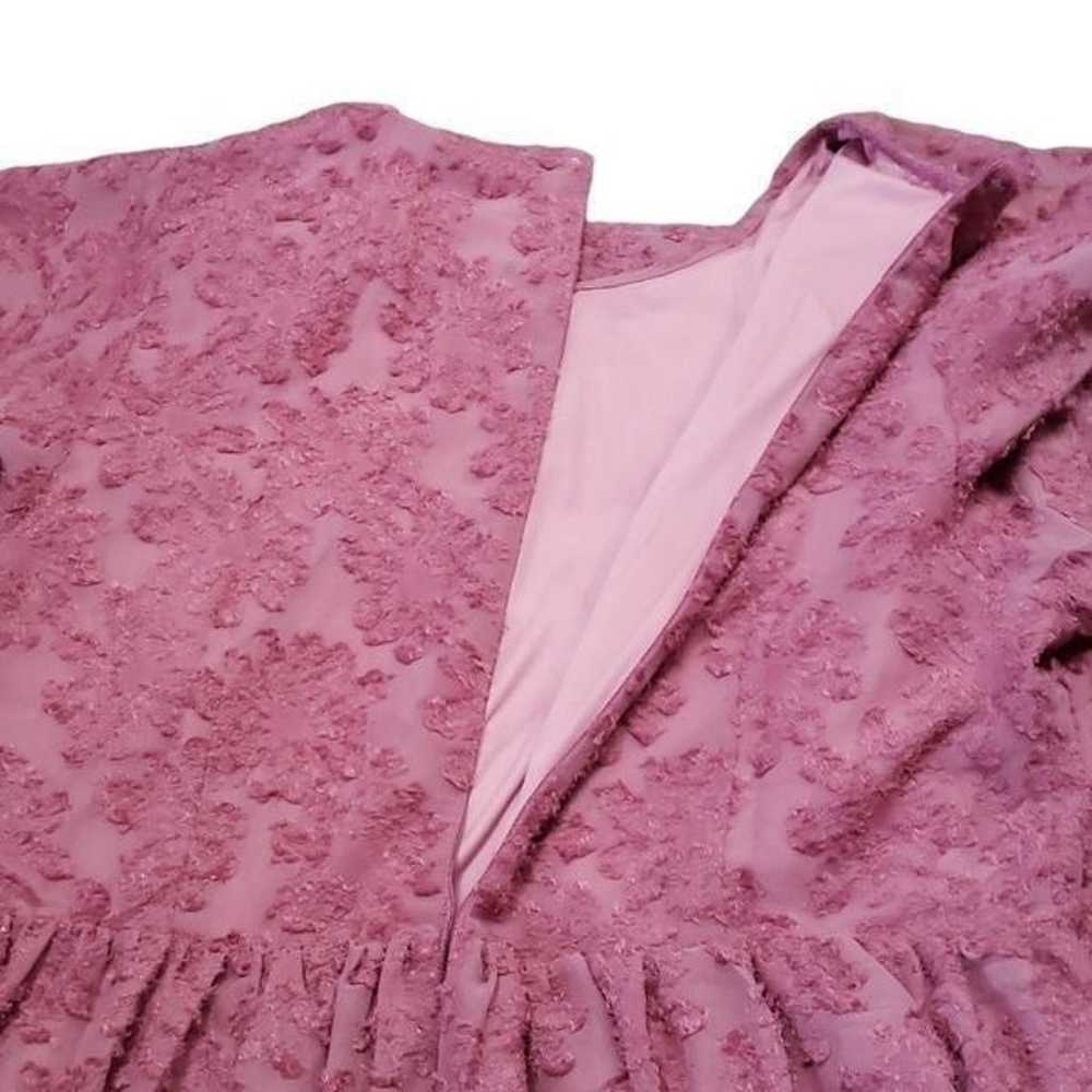 Junie Blake Textured Medium Sheer Dress Sz XL - image 8
